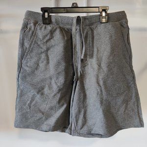 NWoT Eddie Bauer Men's Comfort Fit Lounge Shorts Gray Size M $40 FFF238